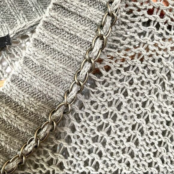 Kensie olive green long sleeved sweater S - Picture 9 of 13